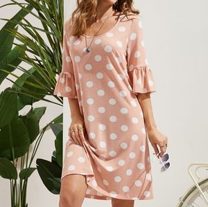 Suzanne Betro Polka Dress in BLACK